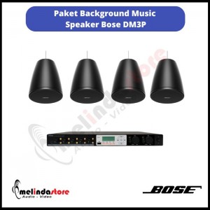 Paket Background Music Speaker Ceiling Pendant Bose DM3P | 4 Speaker